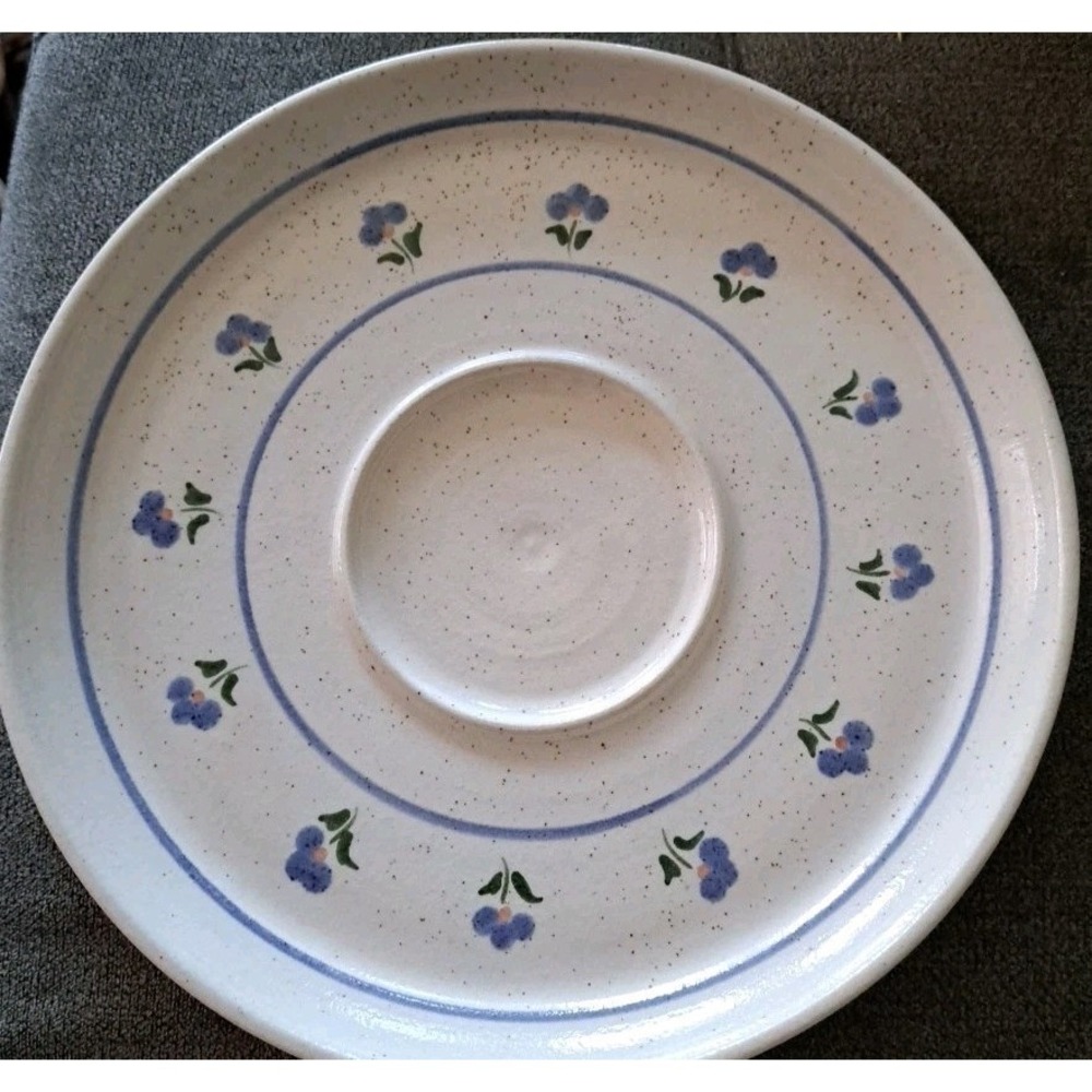 Corningware Creations Stoneware Chip & Dip Bowl - Picture 3 of 5